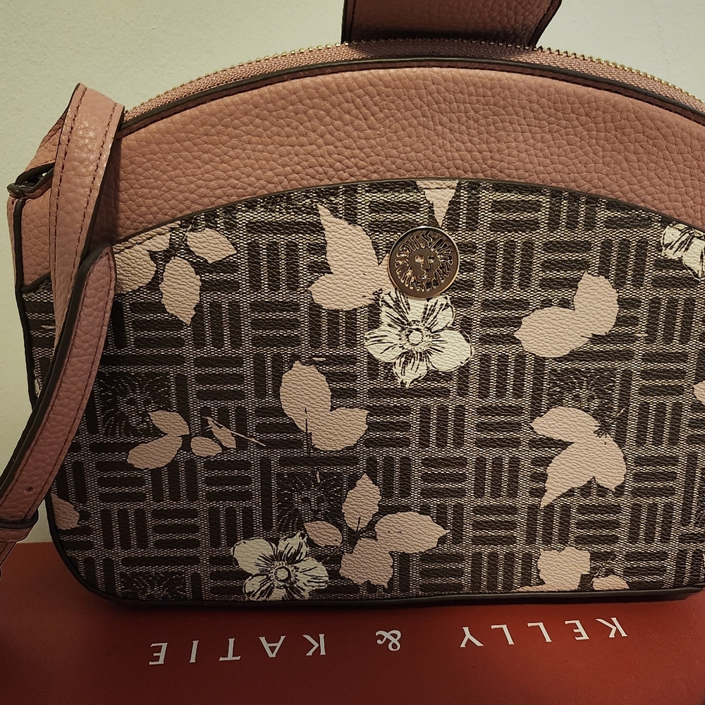 Anne klein floral crossbag